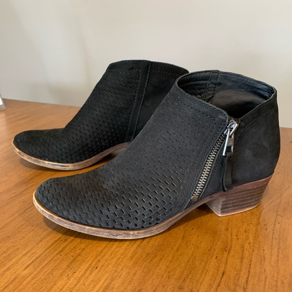 Lucky black booties